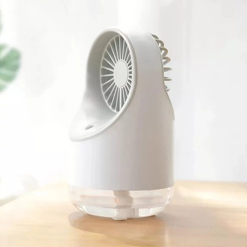 Akkumulátoros aroma diffúzor ventilátorral, kék - 200ml