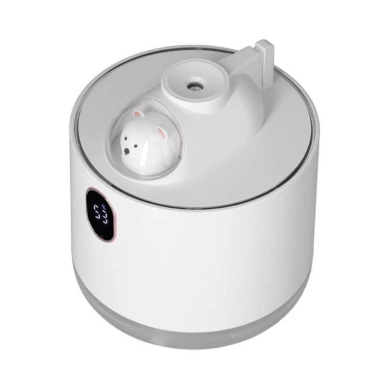 Akkumulátoros diffúzor LED világítással, mesefigurás, fehér - 500ml