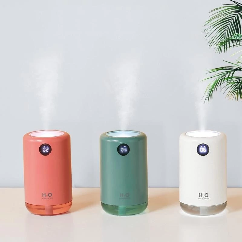 Akkumulátoros diffúzor LED világítással - 500ml
